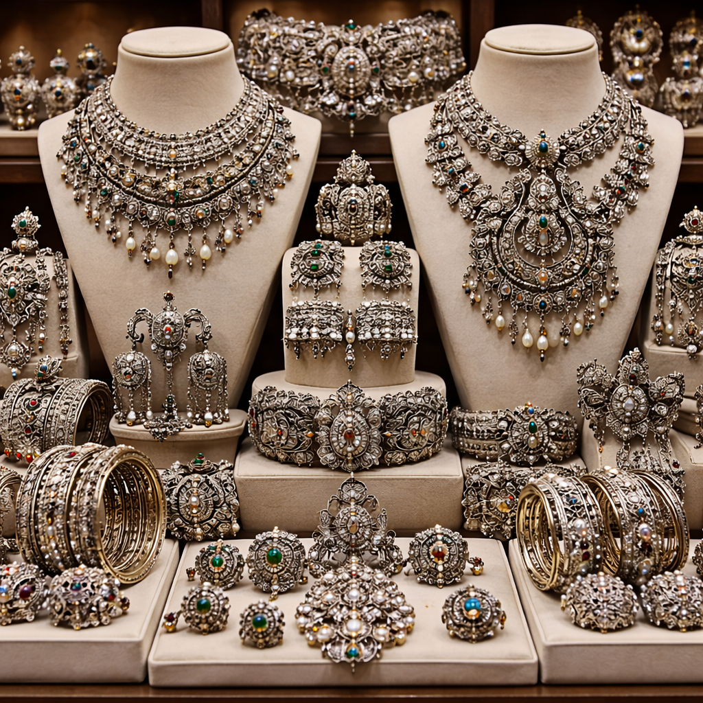 Silver Antique Jewellery