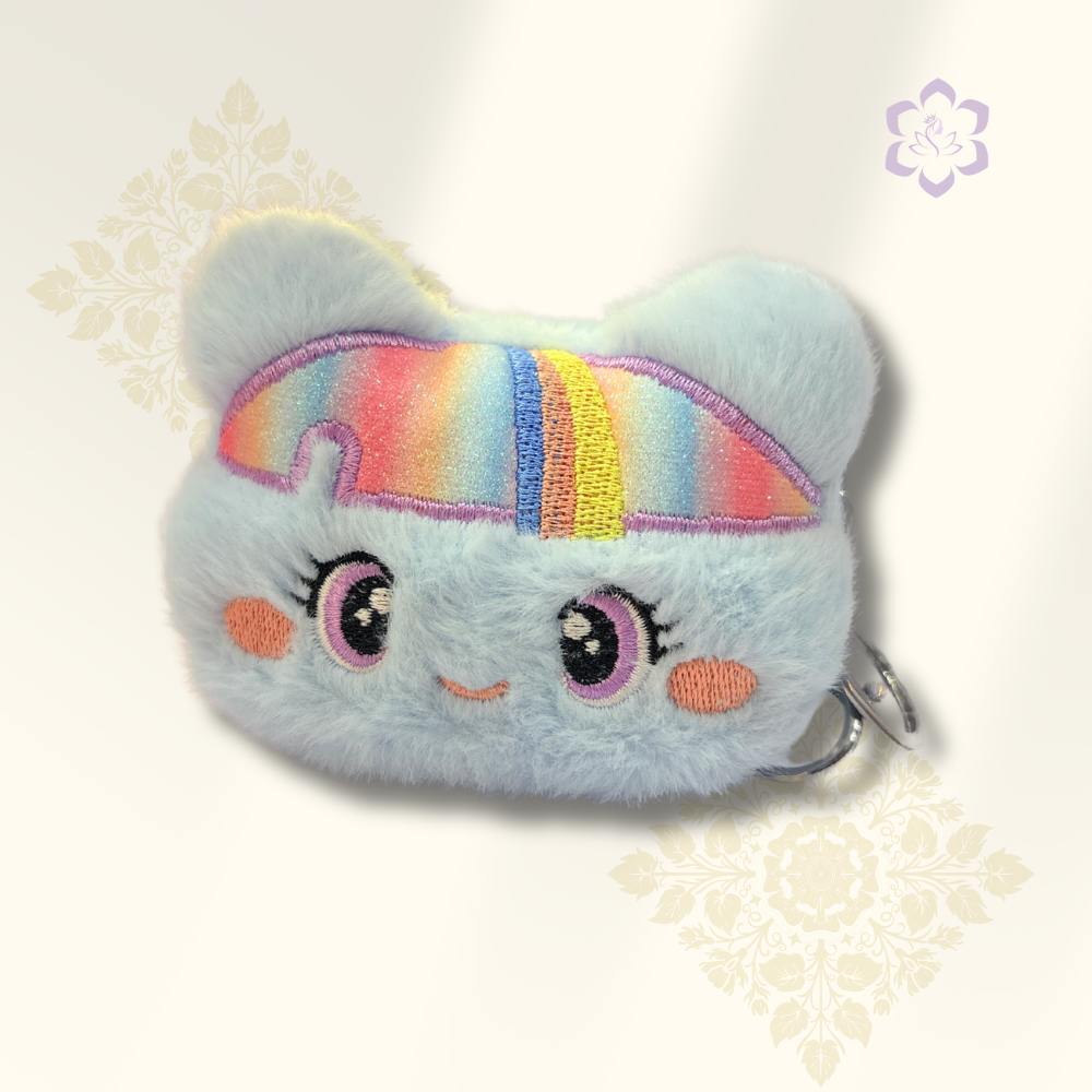 Rainbow Cuddle Coin Pouch