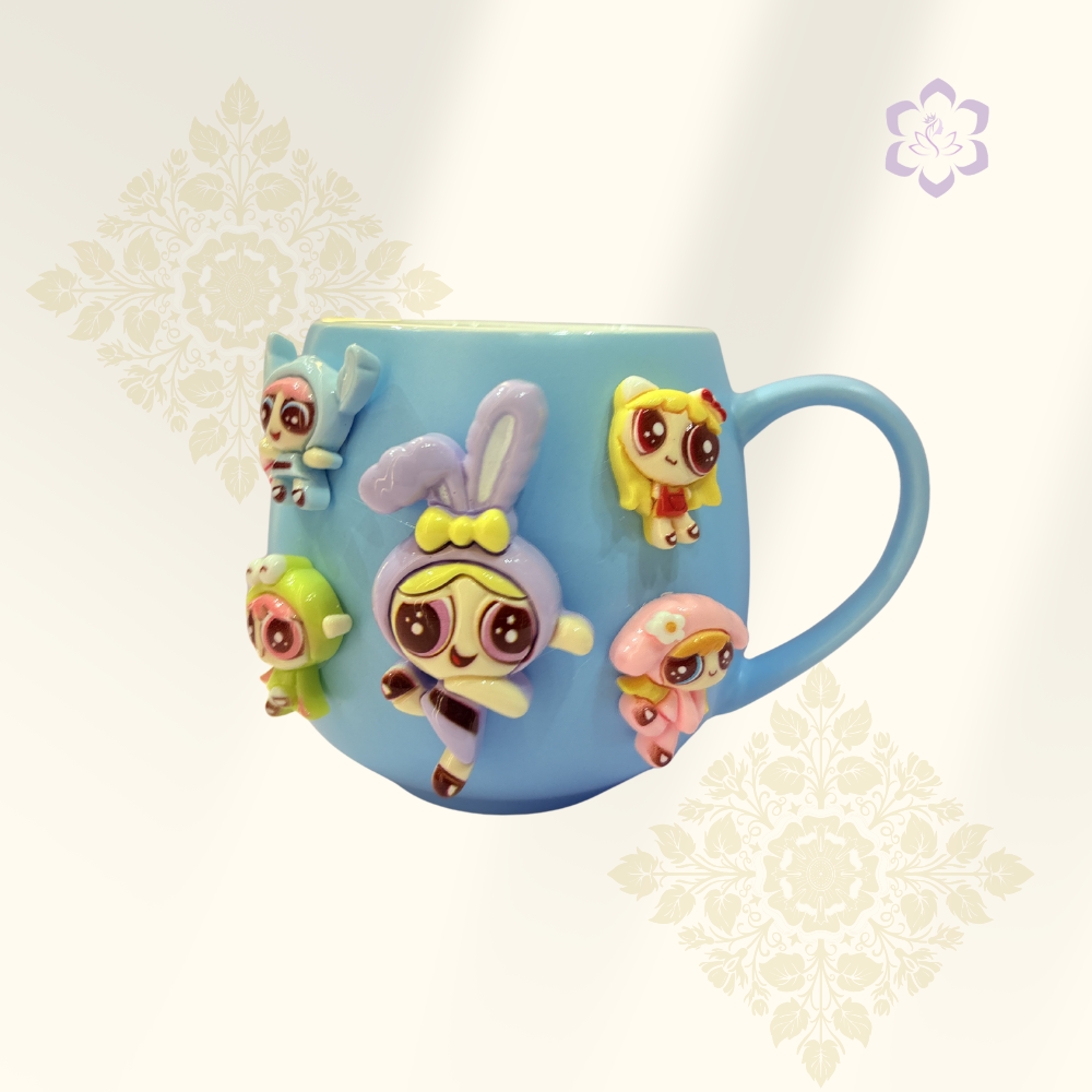 Kawaii Bunny Character Mug