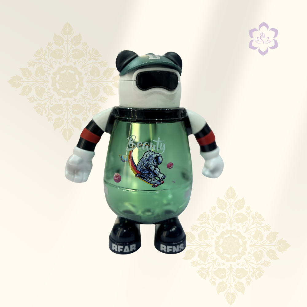 Astronaut Panda Water Bottle